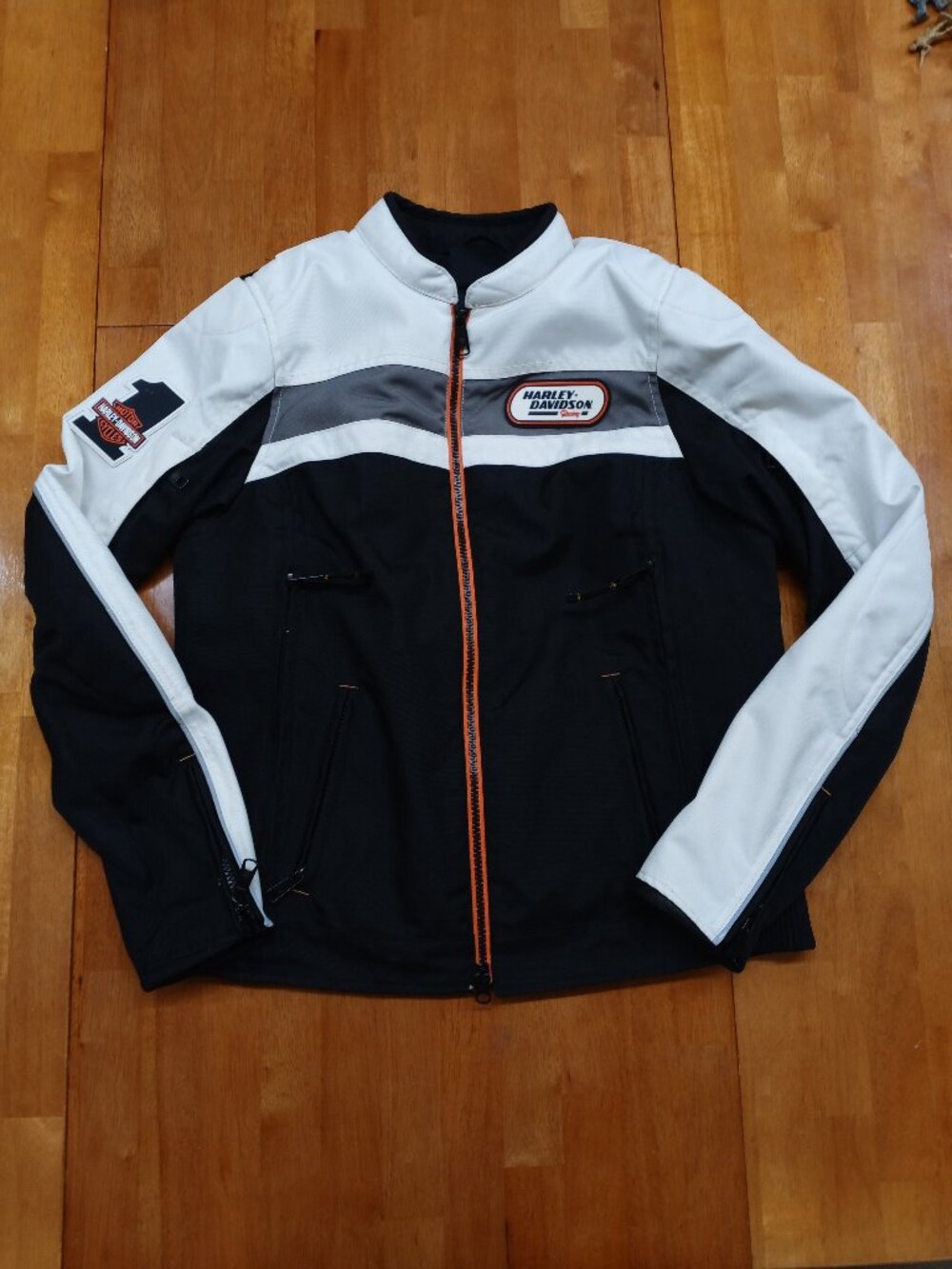 Harley Davidson Riding Jacket with Removable Liner Women's size Regular Medium